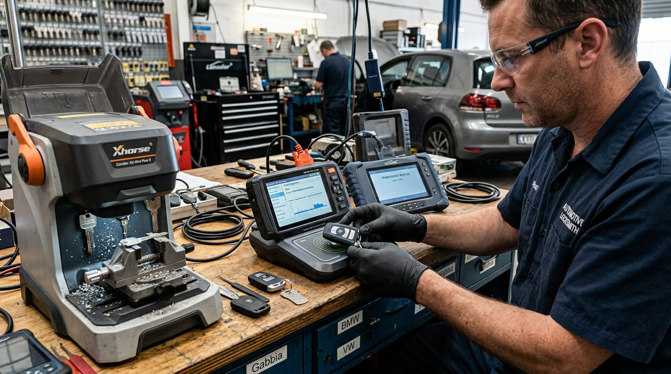Car key cutting and programming equipment in Los Angeles